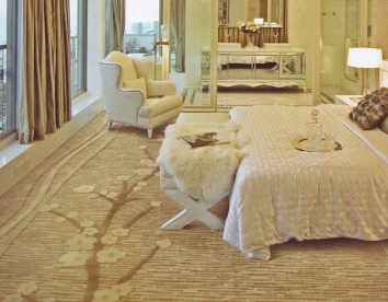 五星级酒店地毯安装
